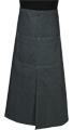 Detail foto van Sloof met 1 loopsplit en 1 zak opgestikt - Black jeans