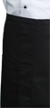 Detail foto van Sloof met 1 loopsplit en 1 zak opgestikt - Zwart