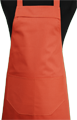 Detail foto van Hobbyschort met zak extra breed en 100 cm lang. Deze schort is ideaal voor zowel de professionele kok als hobby kok. - Terra
