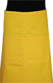 Detail foto van Koksloof met zak in kleur - Geel