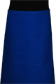 Detail foto van Koksloof met zak in kleur - Kobalt