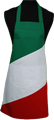 Detail foto van Hobbyschort vlag met zak in 2e gedeeld - Italië